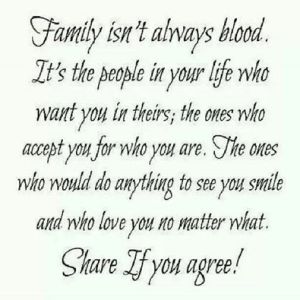 Family Is Not Blood